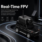 1:64 Mini RC Car with HD Camera – First-Person View Real-Time Video Transmission Remote Control SUV Truck Set