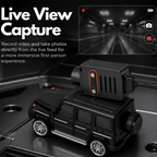 1:64 Mini RC Car with HD Camera – First-Person View Real-Time Video Transmission Remote Control SUV Truck Set