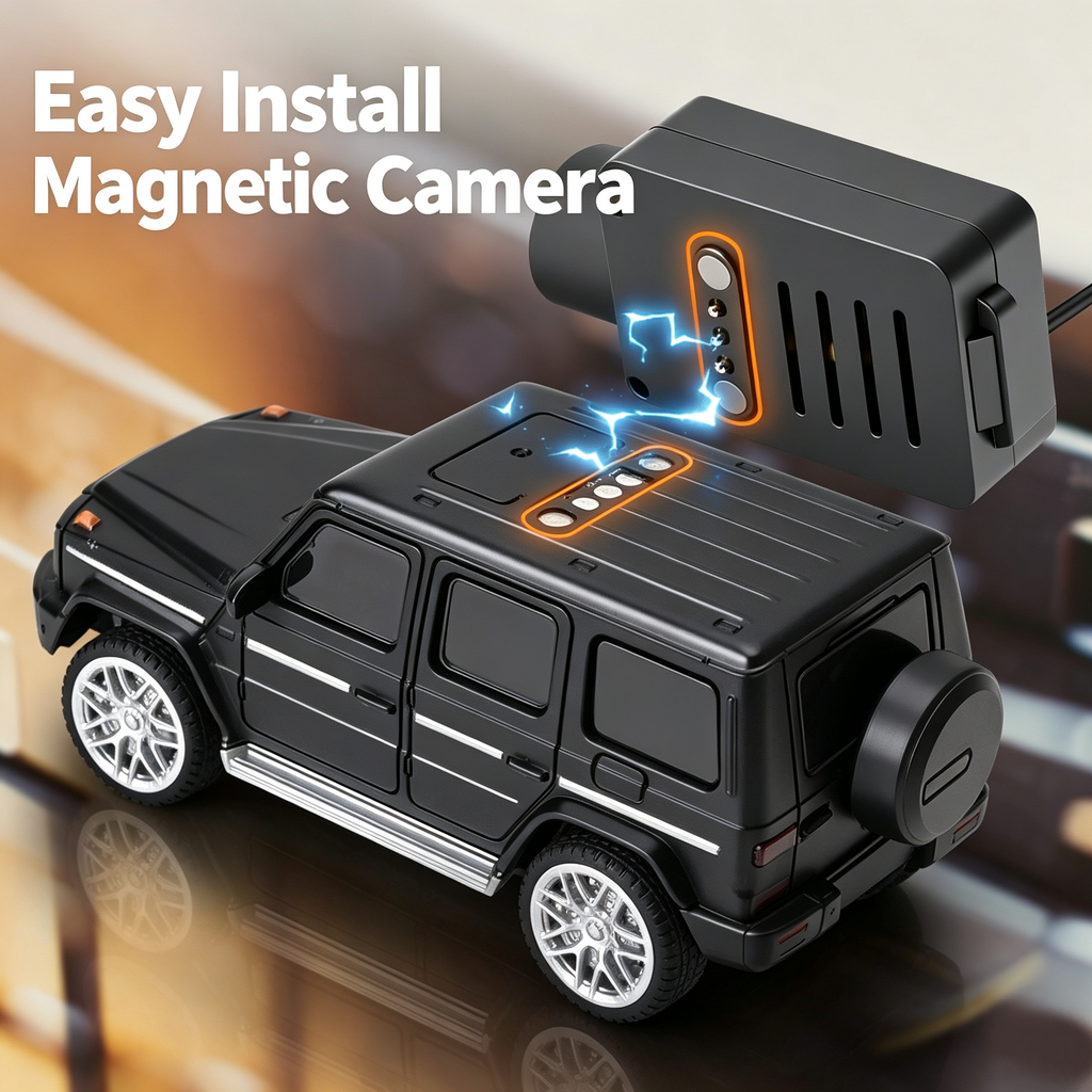 1:64 Mini RC Car with HD Camera – First-Person View Real-Time Video Transmission Remote Control SUV Truck Set